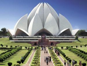 Bahá’í House of Worship, New Delhi, India.